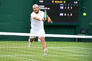 Lucas Pouille s&rsquo;offre Laslo Djere, sa première victoire à Wimbledon depuis 2019
