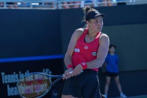 Marie Benoit s&rsquo;incline pour sa première apparition de l&rsquo;année dans le tableau d&rsquo;un WTA