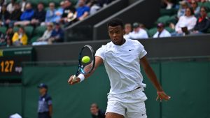 Mpetshi Perricard fait la course en tête face à Musetti