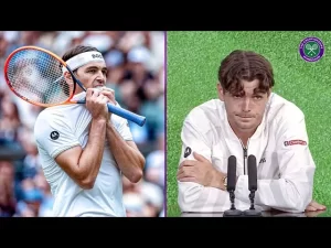 Qu&rsquo;est-ce qui n&rsquo;a pas marché pour Taylor Fritz ? Défait par Lorenzo Musetti en cinq sets | Conférence de presse d&rsquo;après-match des quarts de finale