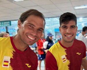 Rafael Nadal et Carlos Alcaraz sont tous les deux à Paris.