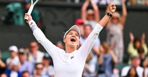 Tennis – Wimbledon (F) : Krejcikova n&rsquo;a pas pu retenir ses larmes