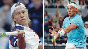Un choc pour l&rsquo;histoire: Rafael Nadal va affronter Leo Borg, le fils de la légende Bjorn