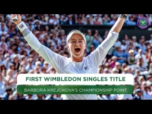 Vidéo: Barbora Krejcikova gagne Wimbledon | Le moment de la victoire et la célébration | Finale | Wimbledon 2024