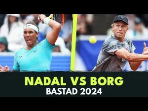 Vidéo: Les meilleurs moments de Nadal vs Borg au 1er tour à Bastad.