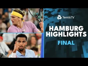 Vidéo: Les meilleurs moments de la finale entre Fils et Zverev à Hambourg