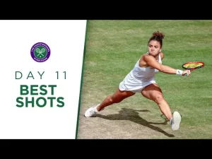 Vidéo: Paolini, Krejcikova, Vekic et plus | Les meilleurs points de la 11e journée | Wimbledon 2024
