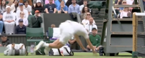Vidéos, Wimbledon > La grosse frayeur d&rsquo;Alexander Zverev
