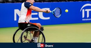Wimbledon 2024 : belle entrée en matière de Joachim Gérard qui s&rsquo;impose en deux sets face à Maikel Scheffers