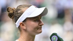 Wimbledon > Barbora Krejcikova avant d&rsquo;affronter Jasmine Paolini en finale : « Je ne l&rsquo;ai pas trop vue jouer durant le tournoi, juste un peu avant mon match parce que je devais suivre le score »