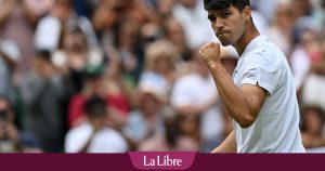 Wimbledon : Carlos Alcaraz et Daniil Medvedev se hissent au deuxième tour