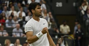 Wimbledon > Carlos Alcaraz presque en démonstration
