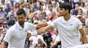 Open d&rsquo;Australie > Novak Djokovic, avant d&rsquo;affronter Carlos Alcaraz en quarts de finale : « Lorsque le tirage au sort a été effectué, beaucoup de gens attendaient avec impatience ce match potentiel, Alcaraz contre moi. Donc nous y sommes »