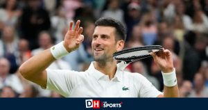 Wimbledon: Djokovic perd un set mais jouera les 8es de finale