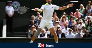 Wimbledon: Hubert Hurkacz abandonne avant une balle de match, Djokovic se qualifie