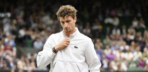 Wimbledon > Ugo Humbert, après sa défaite contre Carlos Alcaraz : « C&rsquo;est seulement au milieu du deuxième set que j&rsquo;ai pris conscience que j&rsquo;avais le niveau pour le faire chier, l’embêter voire gagner »