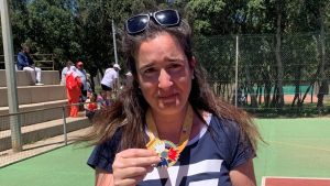 Bram. Sport adapté, Marine Conquet, championne de France de tennis