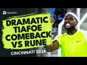 L&rsquo;incroyable retour de Frances Tiafoe contre Holger Rune à Cincinnati