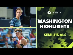 Regardez les moments forts de Korda vs Tiafoe et Shelton vs Cobolli en demi-finales à Washington DC
