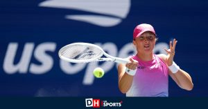 US Open: Iga Swiatek passe le premier tour en deux sets 6-4, 7-6