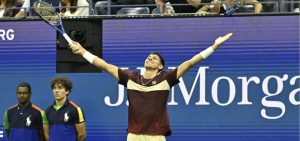 US Open > Popyrin : « C&rsquo;est juste incroyable, j&rsquo;ai du perdre 15 fois au 3ème tour en Grand Chelem, et maintenant je parviens enfin à me qualifier en éliminant le meilleur joueur de tous les temps »