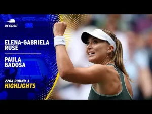 Vidéo: Les meilleurs moments de Badosa vs Ruse au 3ème tour de l&rsquo;US Open.