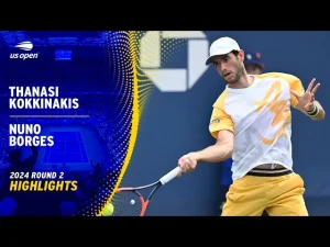 Vidéo: Les meilleurs moments de Borges contre Kokkinakis au 2e tour de l&rsquo;US Open.