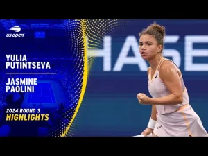 Vidéo: Les meilleurs moments de Paolini contre Putintseva au 3ème tour de l&rsquo;US Open.