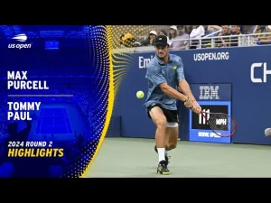 Vidéo: Les meilleurs moments de Paul contre Purcell au 2ème tour de l&rsquo;US Open.