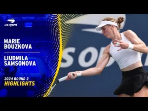Vidéo: Les meilleurs moments de Samsonova vs Bouzkova au 2ème tour de l&rsquo;US Open.