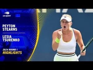 Vidéo: Les meilleurs moments de Stearns vs Tsurenko au 1er tour de l&rsquo;US Open.