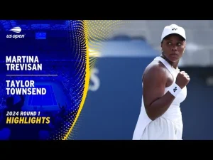 Vidéo: Les meilleurs moments de Townsend contre Trevisan au 1er tour de l&rsquo;US Open.