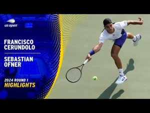 Vidéo: Les meilleurs moments du match Cerundolo vs Ofner au 1er tour de l&rsquo;US Open.