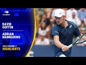 Vidéo: Les meilleurs moments du match Goffin – Mannarino au 2e tour de l&rsquo;US Open.