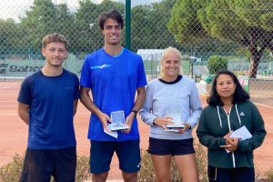 malgré la pluie, le tournoi du Tennis club d’Arcachon s’est bien terminé