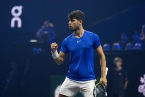 Giovanni Mpetshi Perricard impuissant face à Carlos Alcaraz à l&rsquo;ATP 500 de Pékin