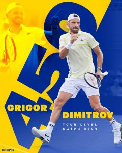 Grigor Dimitrov atteint un nouveau palier dans sa carrière