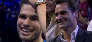 Laver Cup > Alcaraz un peu gêné en apprenant son nouveau surnom : « Ils doivent le changer car il appartiendra toujours à Federer. Je suis vraiment loin de ce niveau. Vraiment loin »