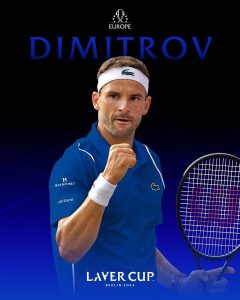 Laver Cup – Dimitrov remplace Nadal, la team Europe plus favorite que jamais !