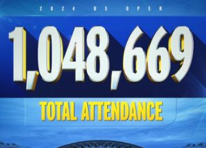 Record historique à l&rsquo;US Open avec plus d&rsquo;un million de visiteurs