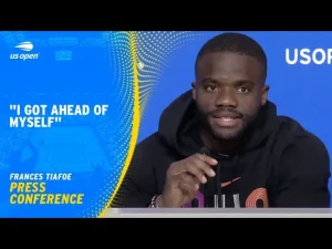 Regardez la conférence de presse de Tiafoe après sa défaite contre Fritz en demi-finale de l&rsquo;US Open 2024.