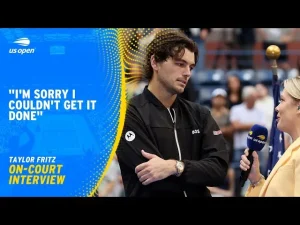 Taylor Fritz s&rsquo;excuse de ne pas avoir remporté le titre contre Sinner lors de la finale de l&rsquo;US Open 2024