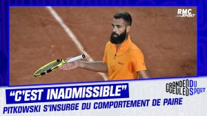 Tennis : « Le comportement de Paire sur le terrain est inadmissible » s&rsquo;insurge Piktowski