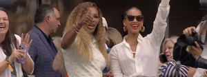 US Open, Vidéos > Dimitrov (tombeur de Rublev devant Serena Williams) : « Curieusement, je ne suis pas nerveux quand je joue devant elle. Elle m&rsquo;a fait un bon discours d&rsquo;encouragement hier »