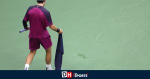 US Open : un joueur de tennis vomit à plusieurs reprises en plein match (VIDEO)
