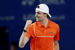 Ugo Humbert, qualifié en finale à Tokyo (Tennis)