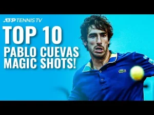 Vidéo: Les 10 meilleurs coups MAGIC de Pablo Cuevas lors de l&rsquo;ATP Tour !