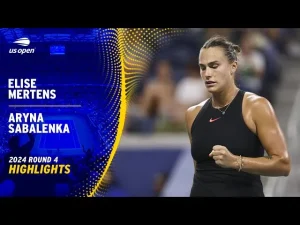 Vidéo: Les meilleurs moments de Sabalenka vs Mertens en huitièmes de finale de l&rsquo;US Open.