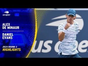 Vidéo: Les meilleurs moments du match De Minaur contre Evans au 3e tour de l&rsquo;US Open.