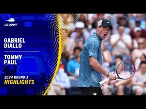 Vidéo: Les meilleurs moments du match Paul vs Diallo au 3ème tour de l&rsquo;US Open.